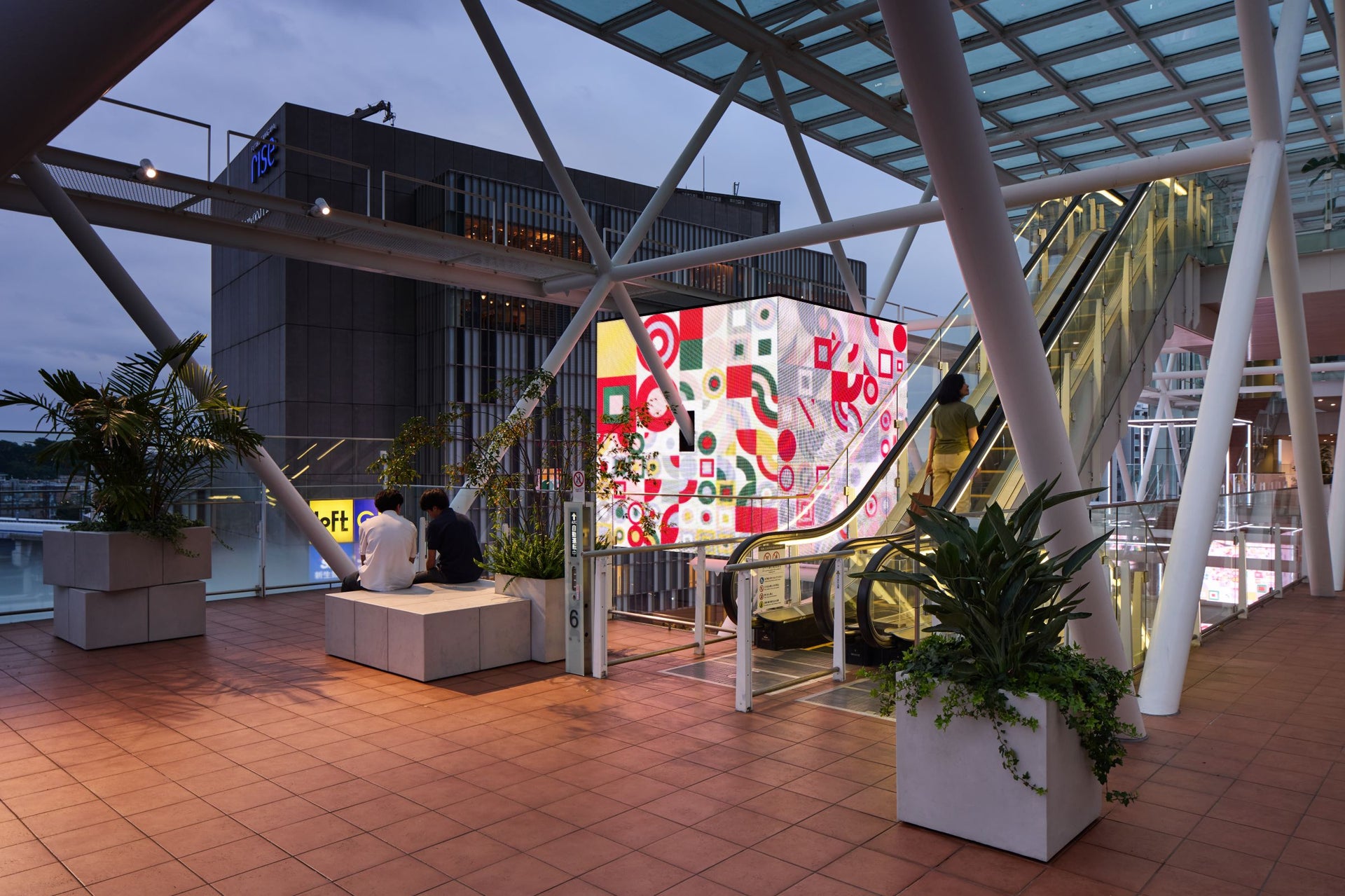 玉川髙島屋S.C. 南館アトリウムガーデン リニューアル5